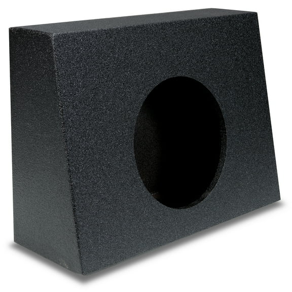 Universal Regular Standard Truck Cab Single 10" Sub Box Enclosure - Rhino Coated