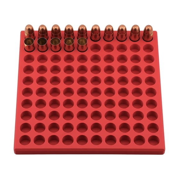 Handgun Reloading Tray-100 (Red)