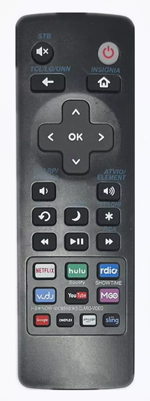 Universal Remote Compatible for Roku TV Builtin Roku App and Roku Box