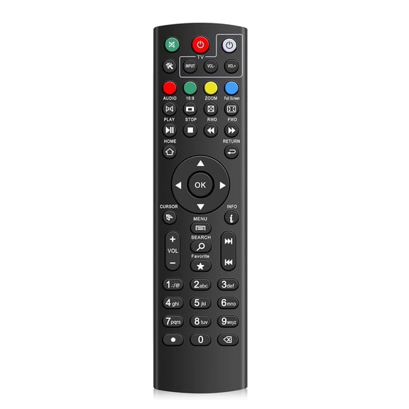 Universal Remote Control Compatible with Super Box S1, S2, S3, S4, S5, S6, Octastream Q1, Elite II, MAX IV, Elite Max, and MagaBox (Without Voice)