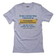 thumbnail image 1 of Universal Remote Control Doesn't Control Universe Sarcastic Men's Grey T-Shirt, 1 of 2