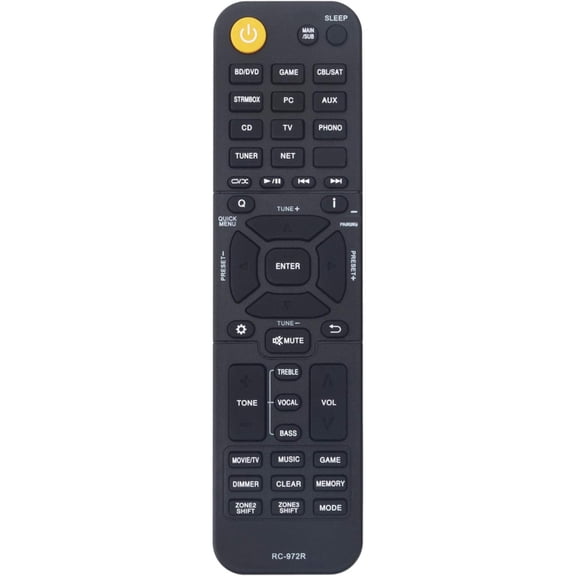 Universal Remote Control For Receivers TX NR696 TX NR797 TX RZ840 TX NR595 With Easy Setups