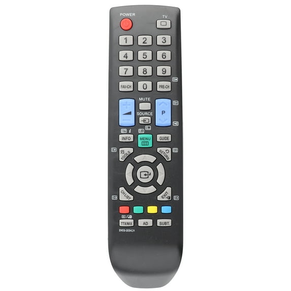 Universal Remote Control For Smart TVs, Easy Setup, Direct Access, 8m Range, Requires 2 AAA Batteries