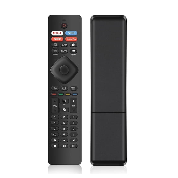 Universal Remote Control for Philips TV, NH800UP Remote Replacement for Philips Android LED LCD 4K Smart TVs 43PFL5766 50PFL5604 65PFL5504 65PFL5604 75PFL5704 and More (No Voice Function)