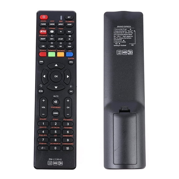 Universal Remote Control RM-L1130+X For All Brand Tv Smart Tv Remote ControlAAL