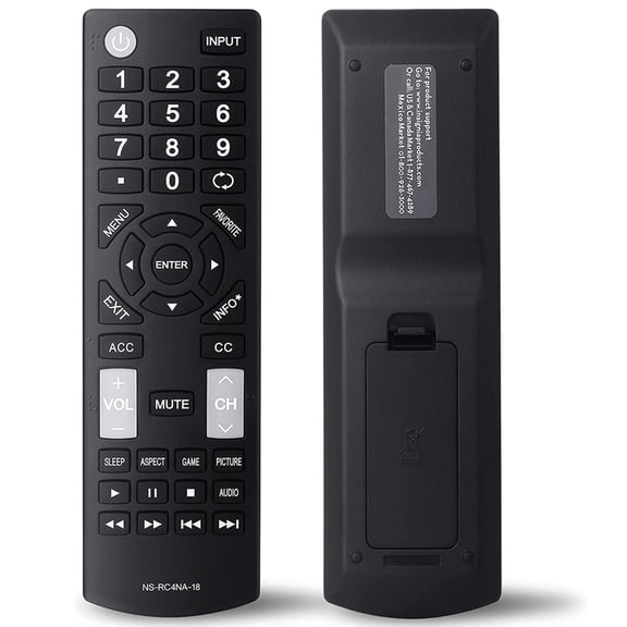 Universal Remote Control Replacement Fit for All LED-LCD HDTV NS-RC4NA-18 NS-32D311NA17