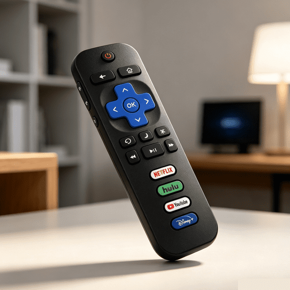 Universal Remote Control Replacement for Ro*ku TV Series, Compatible for TCL Ro*ku, Hisense Ro*ku, Onn Ro*ku, Insignia, Jvc, RCA (Not for Roku Stick and Box)