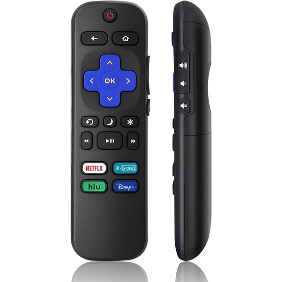 Universal Remote Control Replacement for Roku TV All Models, Compatible for /Hisense///Onn/Element/Insignia/JVC/ R0KU Smart TVs (Not for RokuStick,Box and Players)