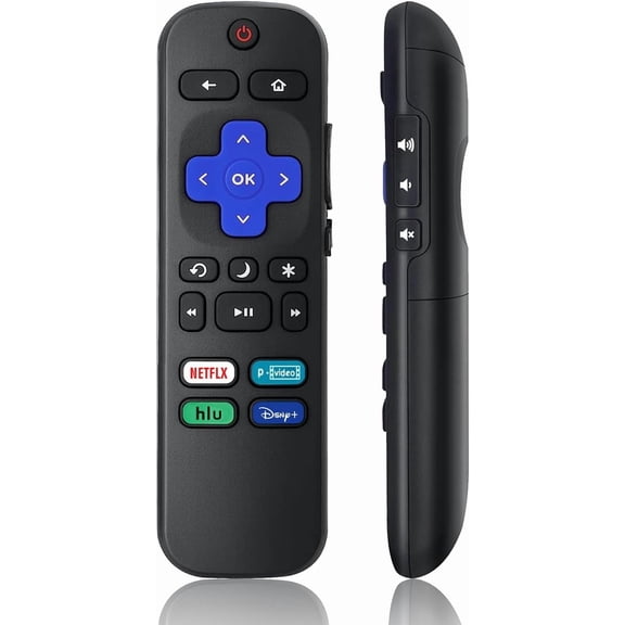 Universal Remote Control Replacement for TV All Models, Compatible for TCL/Hisense/Sharp//Onn/Element//JVC/ R0KU Smart TVs (Not for Stick,Box and Players)