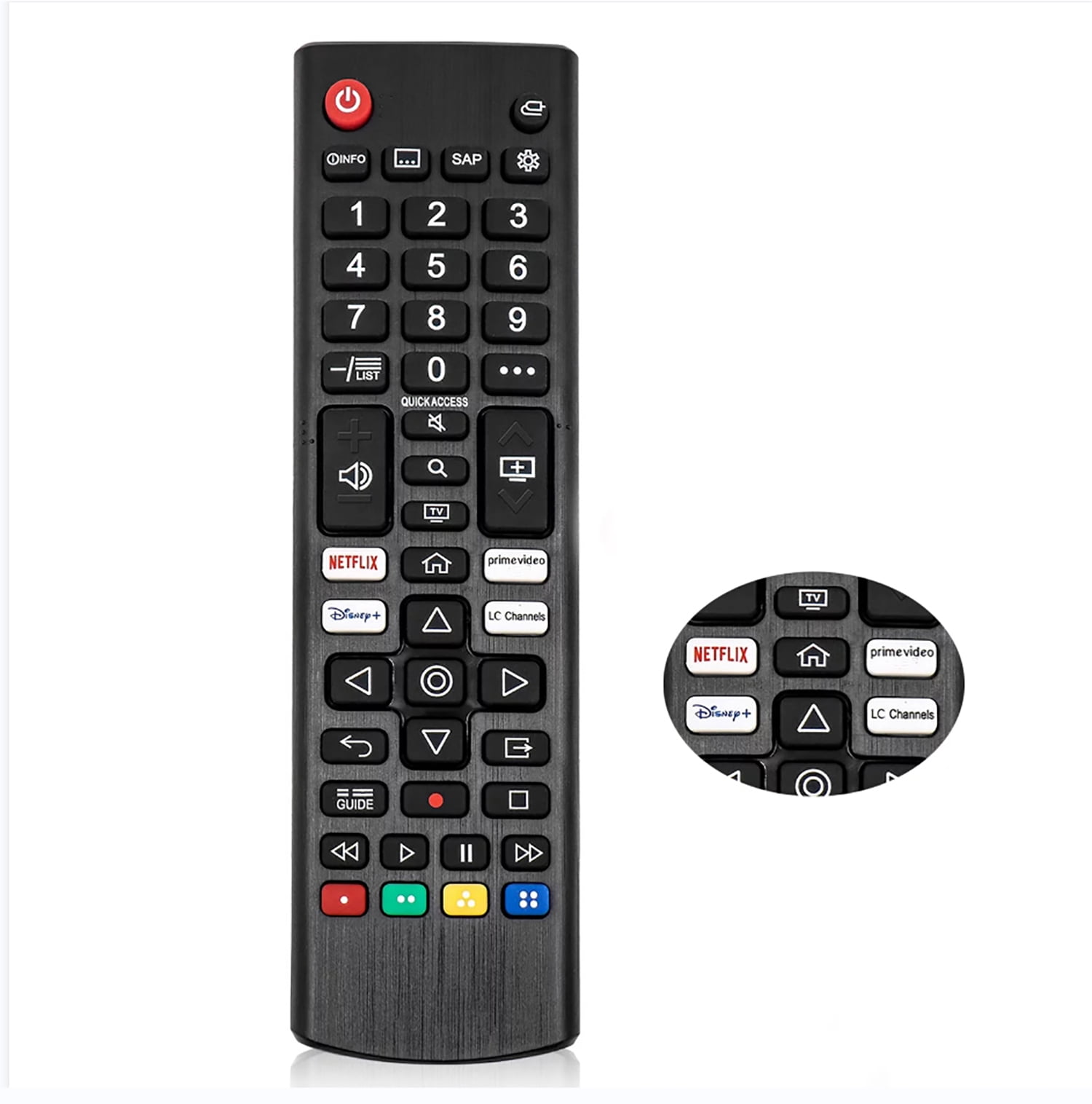 Universal Remote Control for Samsung LED QLED 4K 8K UHD HDR Smart TV  Replacement Accessories