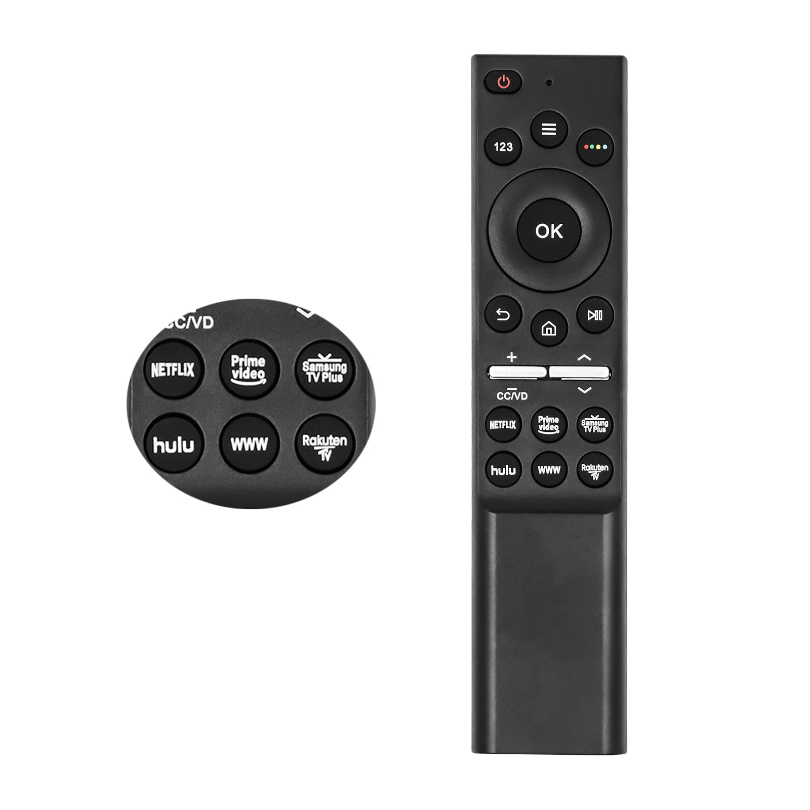 Universal Remote Control Replacement for Samsung Smart TV LED QLED 4K