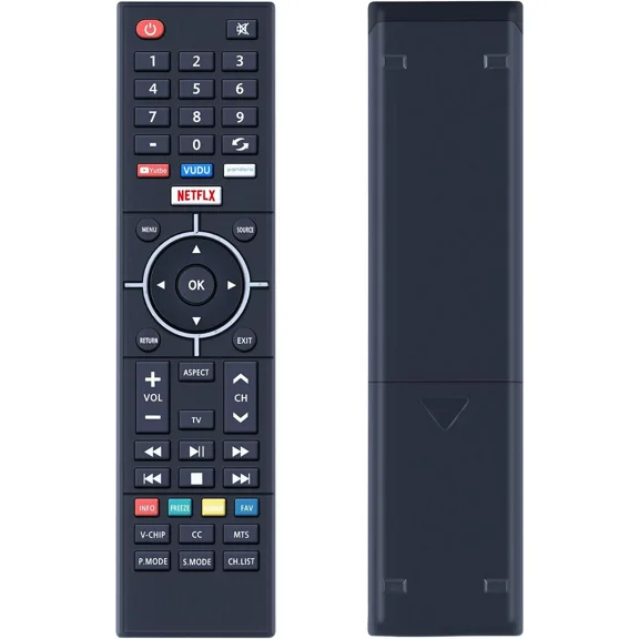Universal Remote Control for All Element TV, Replacement Remote Control Compatible with 99% Element LCD LED Smart HDTV