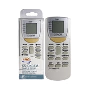 Universal Remote Control for Daikin AC All-in- Replacement with Same Functions for K S DK Series