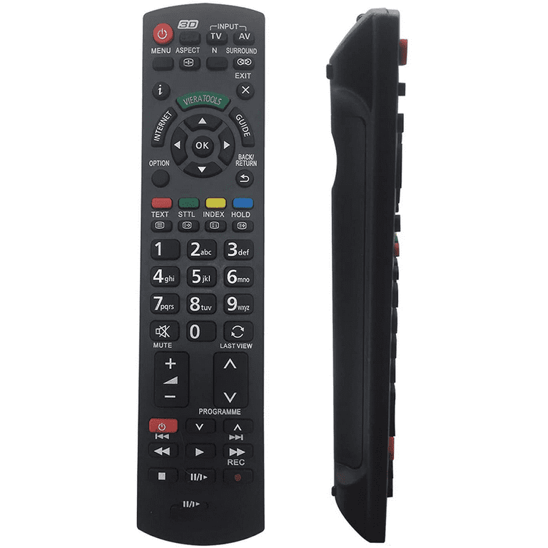 Universal Remote Control for Panasonic TV Remote Control Works for All  Panasonic Plasma Viera HDTV 3D LCD LED TV - No Program Needed