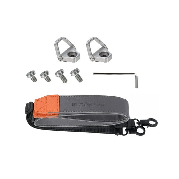 Universal Remote Controller Neck Strap Bigcan Adjustable Lanyard Harness for RC PRO 2/RC 2/RC PLUS 2 Screen Controllers, Foldable Stainless Steel Clip for Mavic 4 Pro Accessories