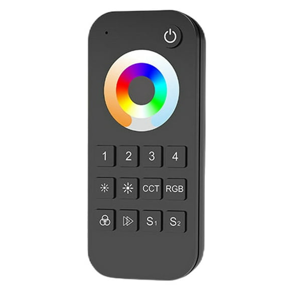 Universal Remote Controllers RGB+CCT Smart Dimmer with Push Dimming 2.4G Remote Control for CW CCT Strip Lights RT10