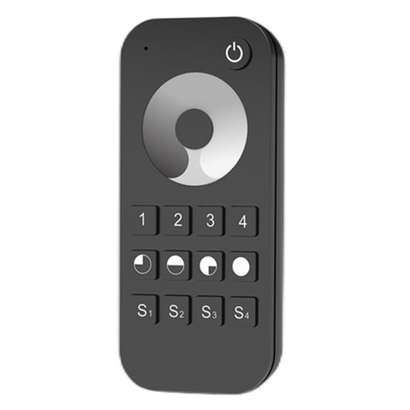 Universal Remote Controllers RGB+CCT Smart Dimmer with Push Dimming 2.4G Remote Control for CW CCT Strip Lights RT6