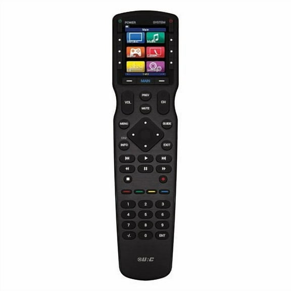 Universal Remote Controls - Model URC MX490 - Color LCD IR/RF 418Mhz Hard Button