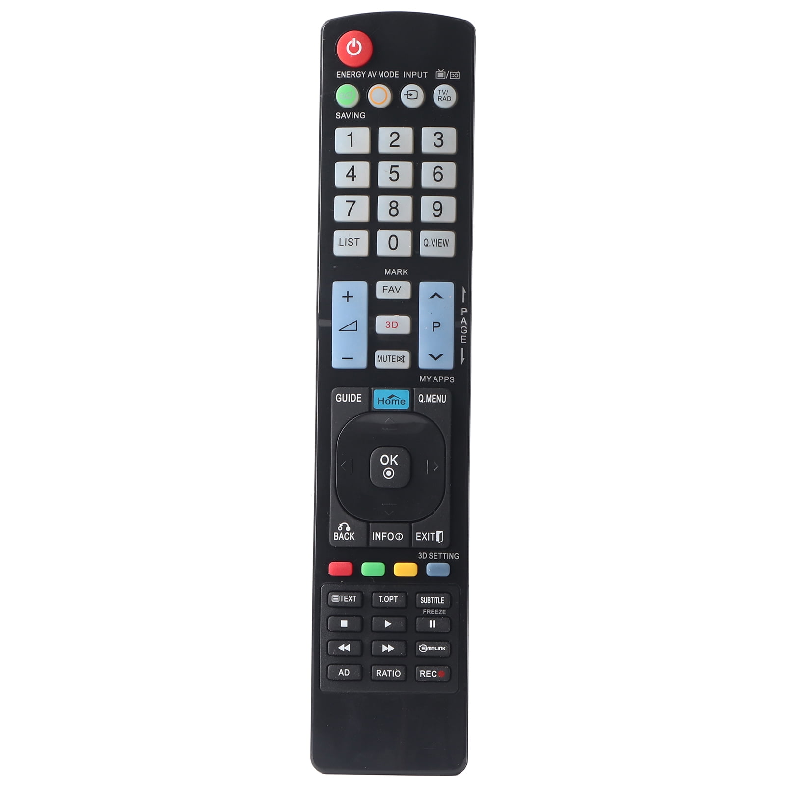 Universal Remote New Portable Universal Replacement Controller Remote ...