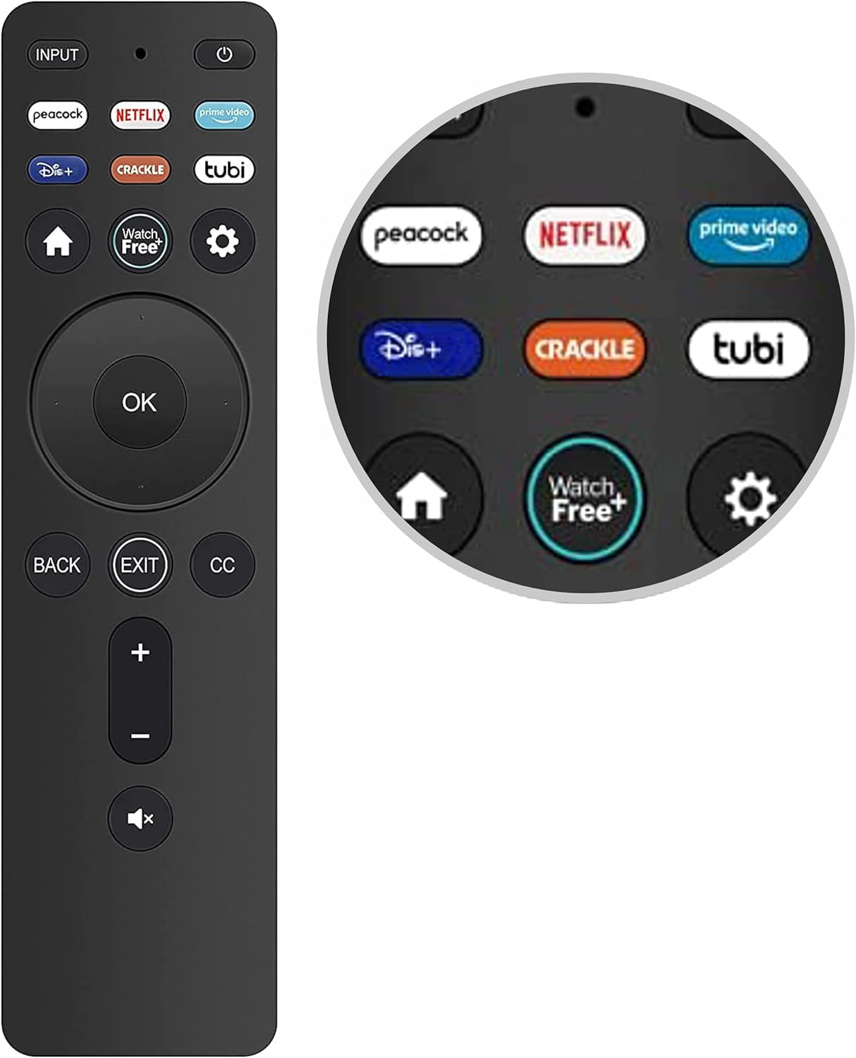 Universal Remote for All VIZIO TVs DSeries ESeries MSeries VSeries