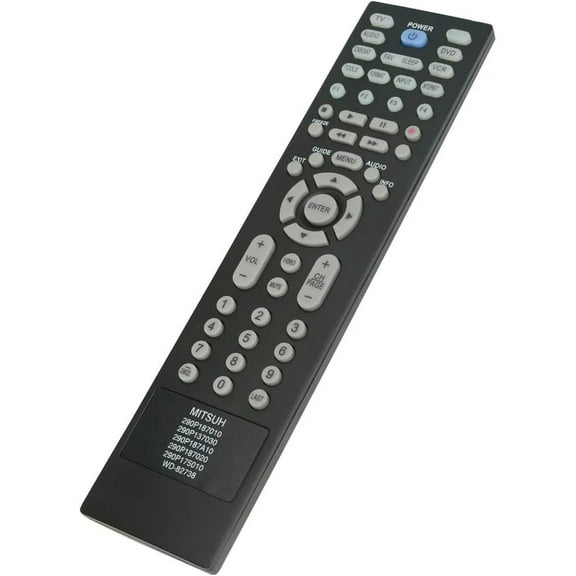 Universal Remote for Mitsubishi TV WD-73742 WD-92742 WD-82842 L75-A96 LT-40153