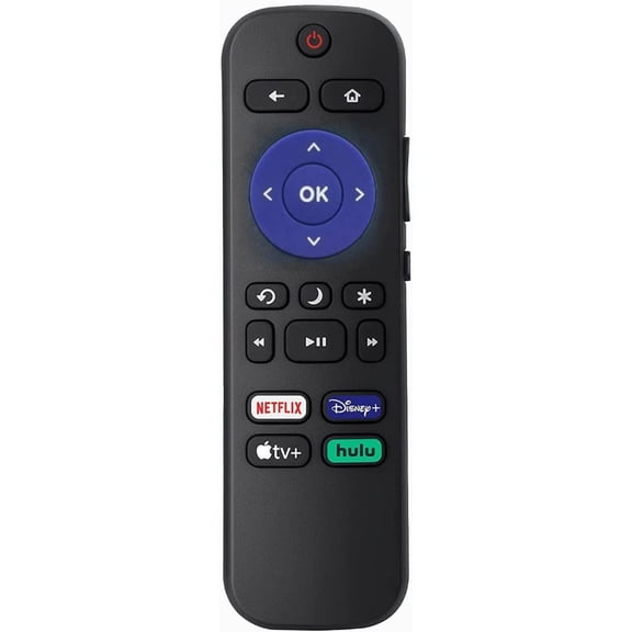 Universal Remote for Roku TV, Compatible with TCL/Philips/JVC/RCA/Magnavox/Sanyo/LG/Haier/ONN Roku TVs (Not for Stick and Box)