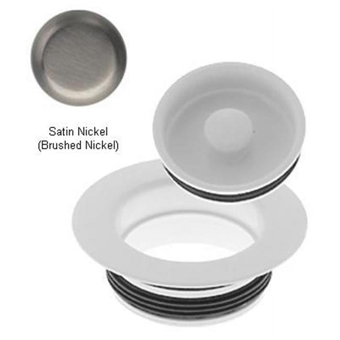Universal Replacement Disposal Trim - Satin Nickel