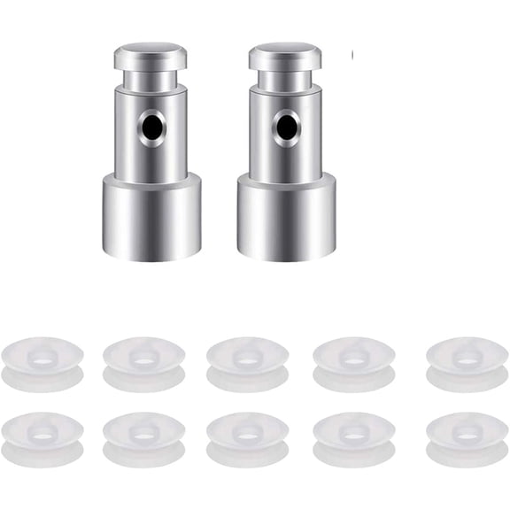 Universal Replacement Floater and Sealer for Power Pressure Cookers, Pressure Cookers Parts,Such as XL, YBD60-100, PPC780, PPC770 and PPC790 (2+10 Pack)