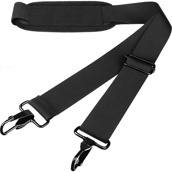 Universal Replacement Laptop Shoulder Strap, 55 inch Adjustable Duffel Bag Strap for Briefcase Messenger Luggage Camera