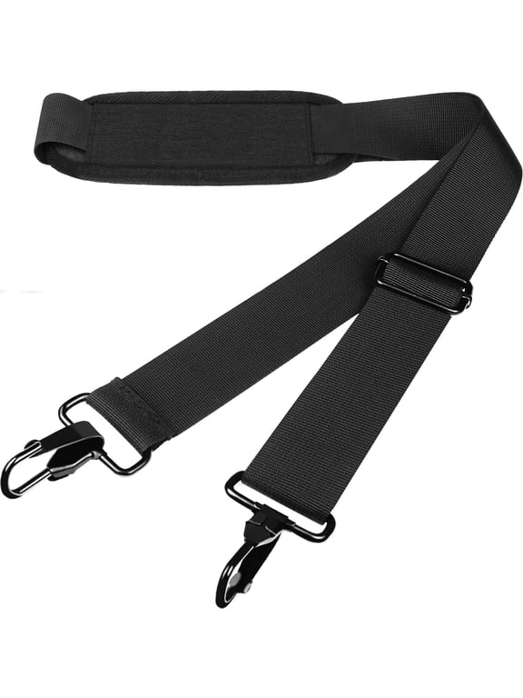 Universal Replacement Laptop Shoulder Strap, 55 inch Adjustable Duffel Bag Strap for Briefcase Messenger Luggage Camera