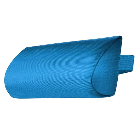 Universal Replacement Pillow Rests Chair with Elastic Band and Removable Cushioned Head Pillow Neck Rest Cushion Headrest for Neck Support Lounge Folding Chair Blue