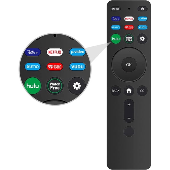 Universal Replacement Remote XRT260 for All Smart TVs with Shortcut Buttons , Netflix, Video, Hulu, XUMO, VEDU, iHeart Radio and More.