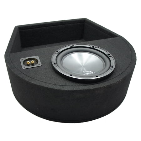 Universal Replacement Spare Tire Well Harmony HA-R104 Single 10 Sub Box 2 Ohm