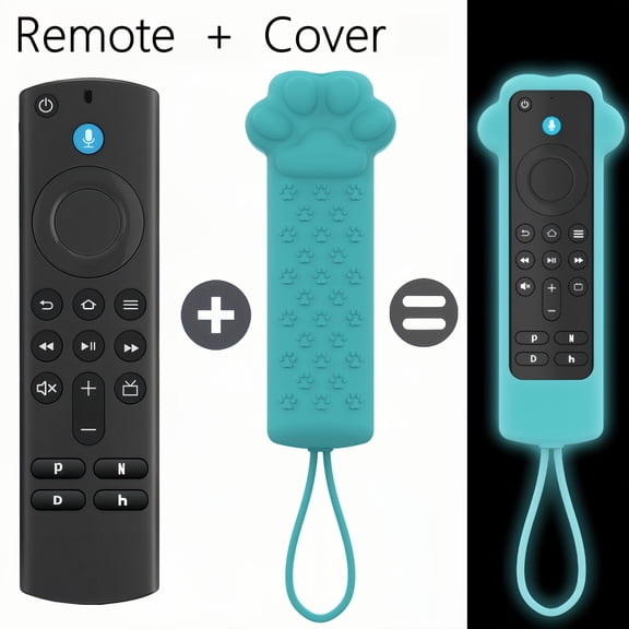 Universal Replacement Voice Remote Control with Voice Function, Compatible with Streaming Media Sticks, Media Cubes and All Smart Televisions