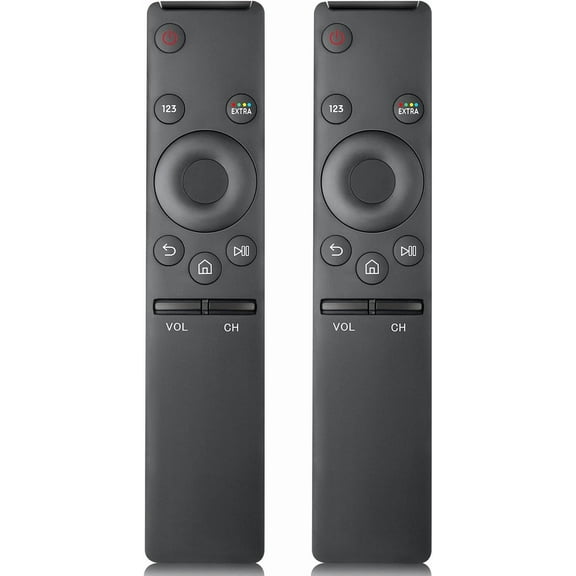 Universal Replacement for Samsung-TV-Remote Control,Compatible with All Samsung Smart Frame Curved QLED TVs 【Pack of 2】