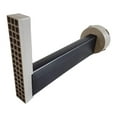 thumbnail image 1 of Universal Retaining Wall Block Drain Gray 3-Pack (WDPG), 1 of 8