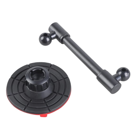 Universal Reusable Adhesive Dashboard Installation Mount Support Base For 17mm Ball Head Phone Holders With Strong Grip