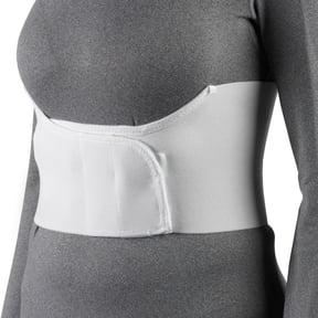 Universal Rib Belt For Women, White, Regular