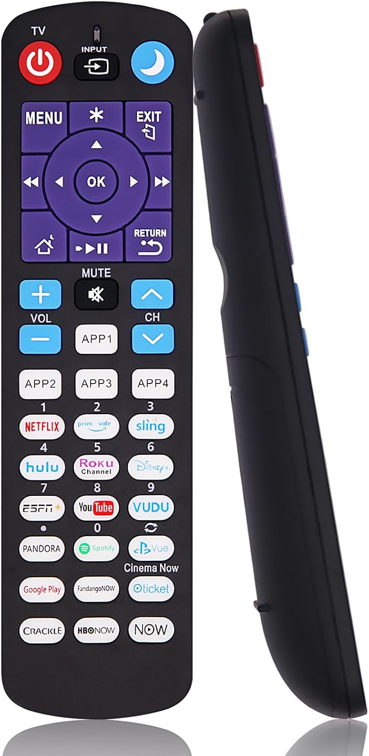 Universal Roku Remote Control Replacement for All Roku TVs and Roku