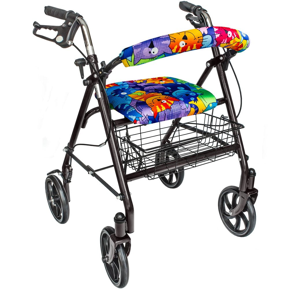 Universal Rollator Walker Seat and Backrest Covers