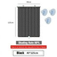 thumbnail image 1 of Universal Roller Blinds Suction Cup Sunshade Nail- Blackout Curtain Car Bedroom Kitchen Office Window Sun-shading Curtains, 1 of 9