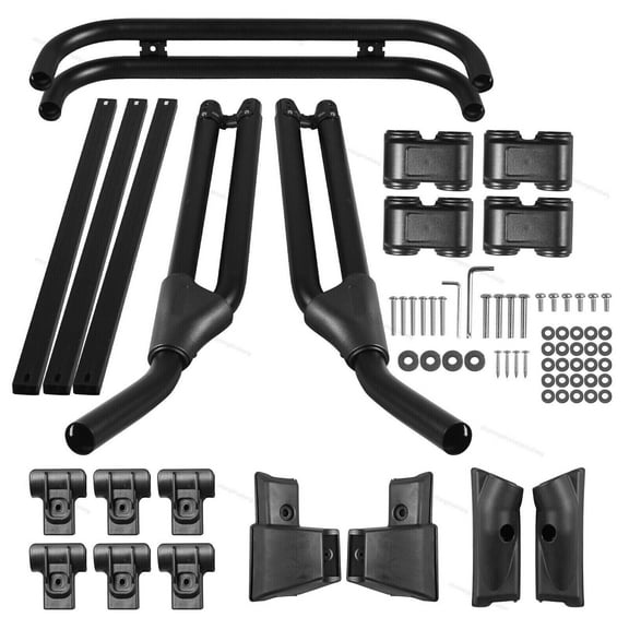 "Universal Roof Cargo Basket with Cross Bars - Compatible with 2019-2025 Compact SUV Models (Fits Popular Crossover Vehicles)"