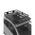 thumbnail image 1 of Universal Roof Rack Carrier Basket, 200 Lbs Capacity Car Cargo Rack with Extension Luggage Holder Basket Heavy Duty for SUVs, Trucks, Vehicles, 1 of 8