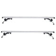 thumbnail image 1 of Universal Roof Rack Cross Bars, 46.06" Aluminum Car Roof Rack Crossbars, Adjustable Rooftop Luggage Rack Cargo, 1 of 8