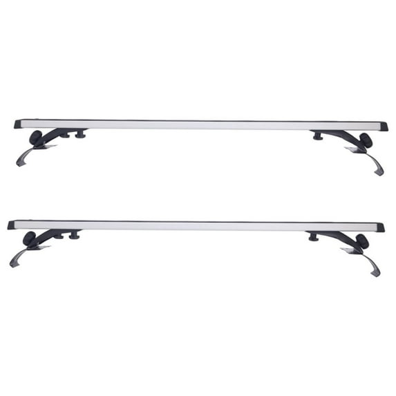 Universal Roof Rack Cross Bars, 46.06" Aluminum Car Roof Rack Crossbars, Adjustable Rooftop Luggage Rack Cargo