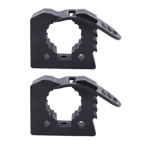 Universal Roof Rack Shovel Mount Bracket Kit Quick Release Rubber Clamp Tool Holder for ATV UTV Truck Van Boat Bed Rack Fit 1.2-1.5 Inches / 30-38 mm Crossbars