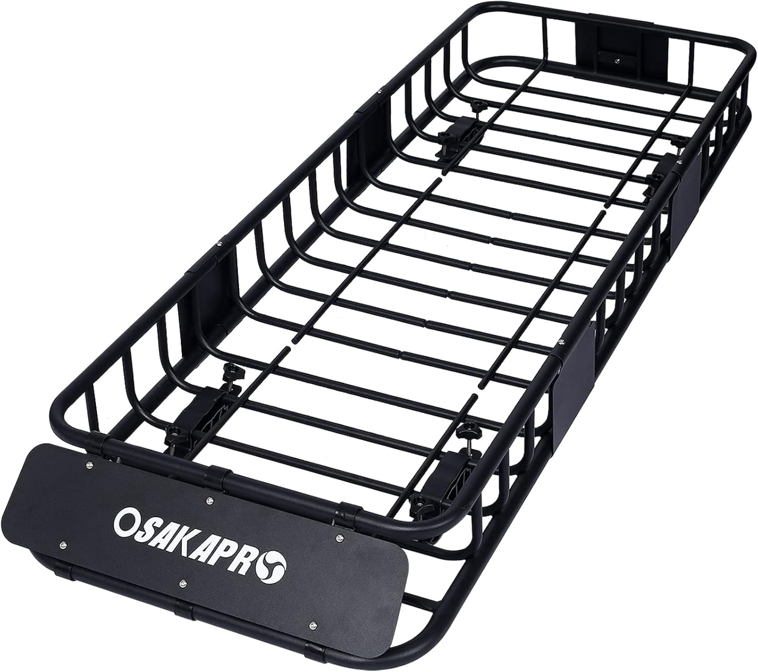 Universal Rooftop Cargo Carrier Basket Motoring Roof Rack, Top Mount ...