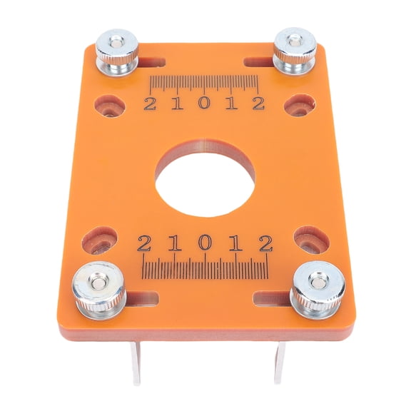 Universal Router Slotting Base Plate Wood Trimmer Bracket Aluminum Alloy Trimming Placement Machine Base Board for Woodworking, 7.87 x 4.33 Inches / 20 x 11 cm