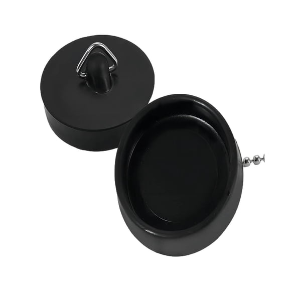 Universal Bathtub/Bathroom/Kitchen Stopper, Rubber Material, Odorless/Soft/Elastic, Excellent Sealing, Easy to Use (Triangular Ring), Fits Most Drains