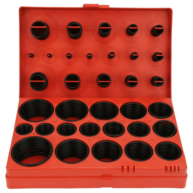Universal Rubber O Ring Assortment Set High Quality Rubber Material Durable and Long Lasting Multi Sized O Rings for Cylinder Automobile Valve
